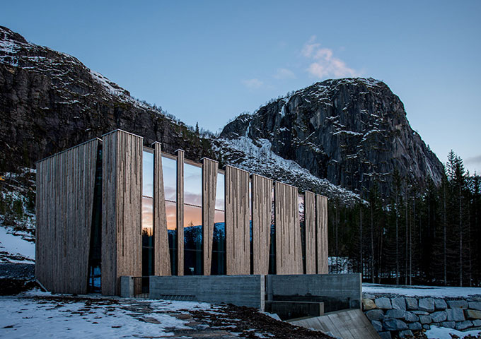 Frozen house