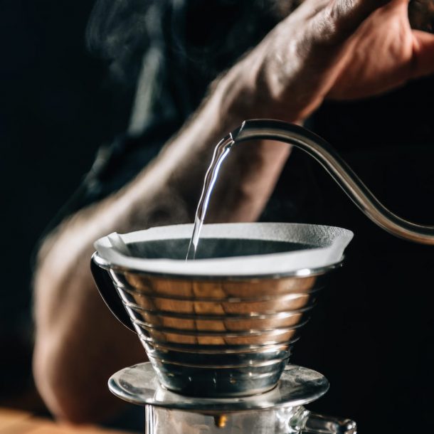 Barista Making Calita Drip